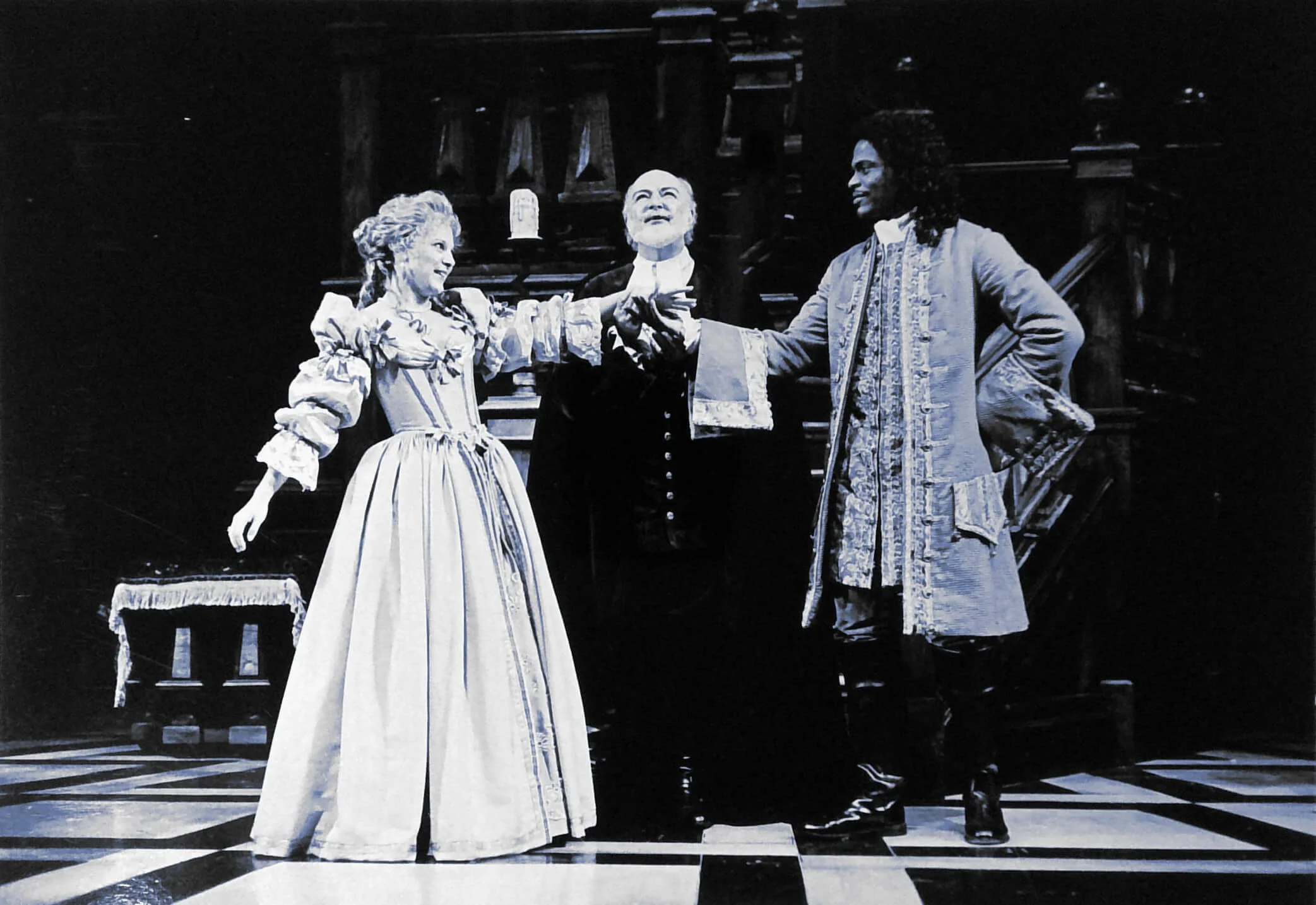 Monti Sharp as Valere in Moliere's Tartuffe