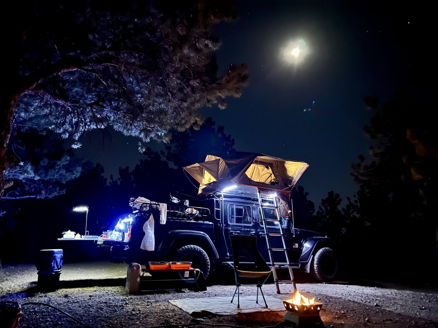 Expedition camp