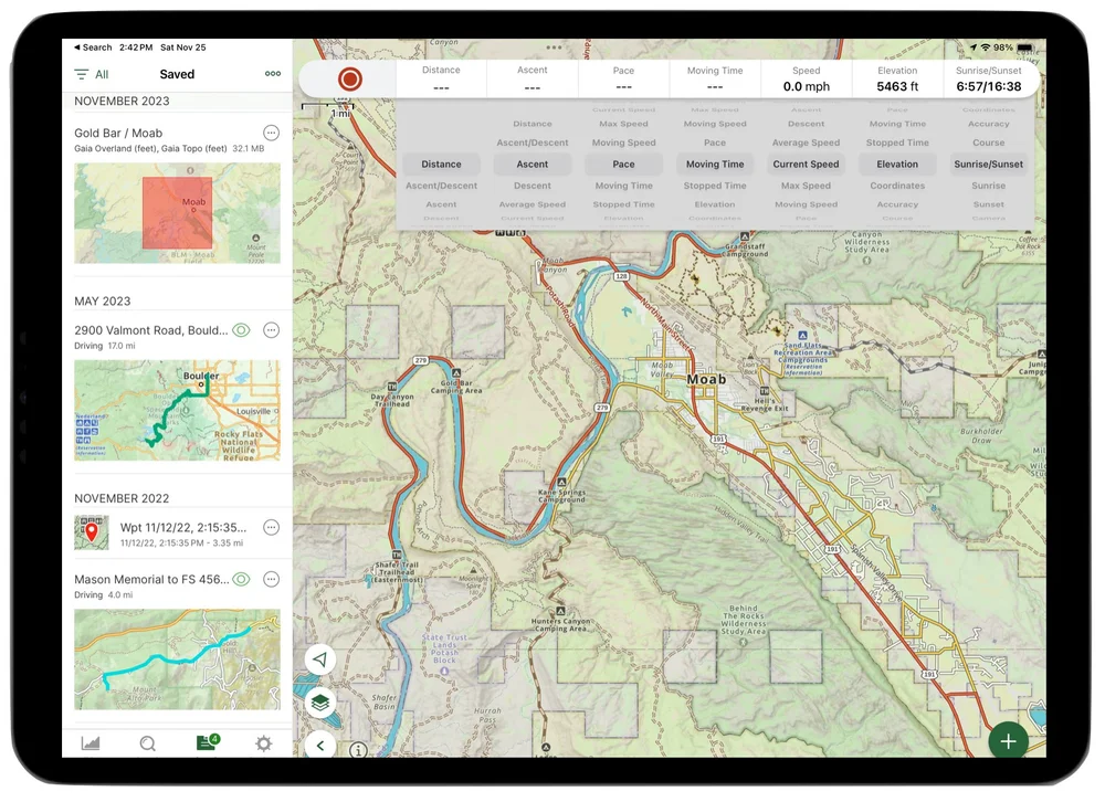 Overland tech in the field