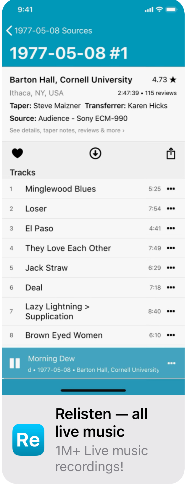 Relisten