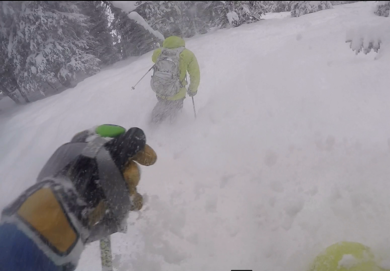 Patagonia Stormstride in Vail powder