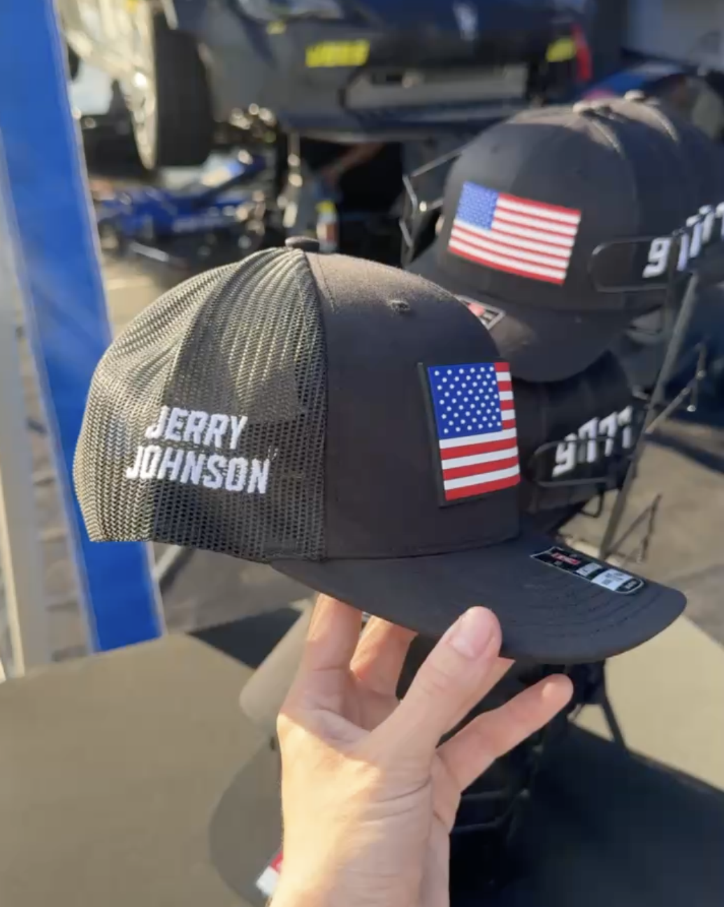 American Flag Hat | Retro Trucker