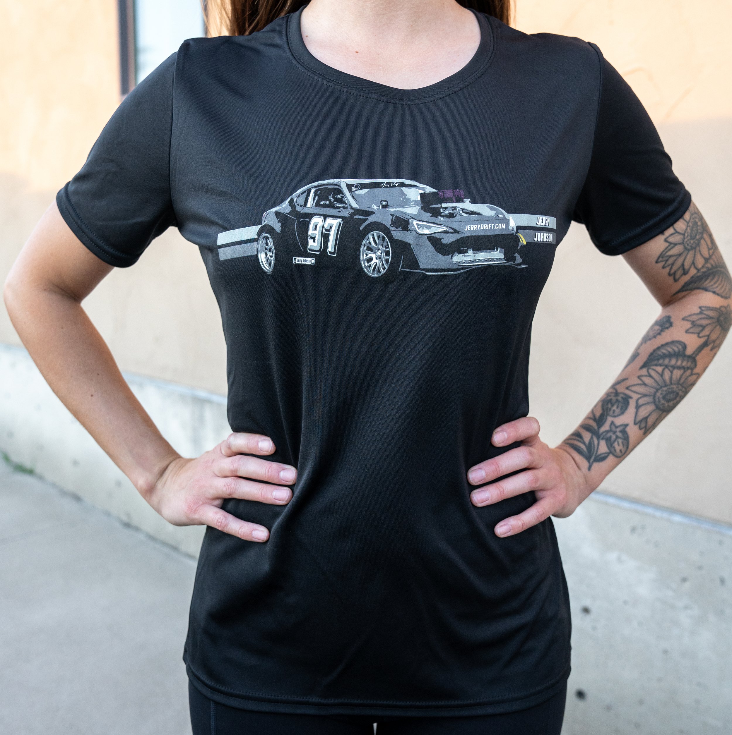 Ladies Performance Racecar Shirt