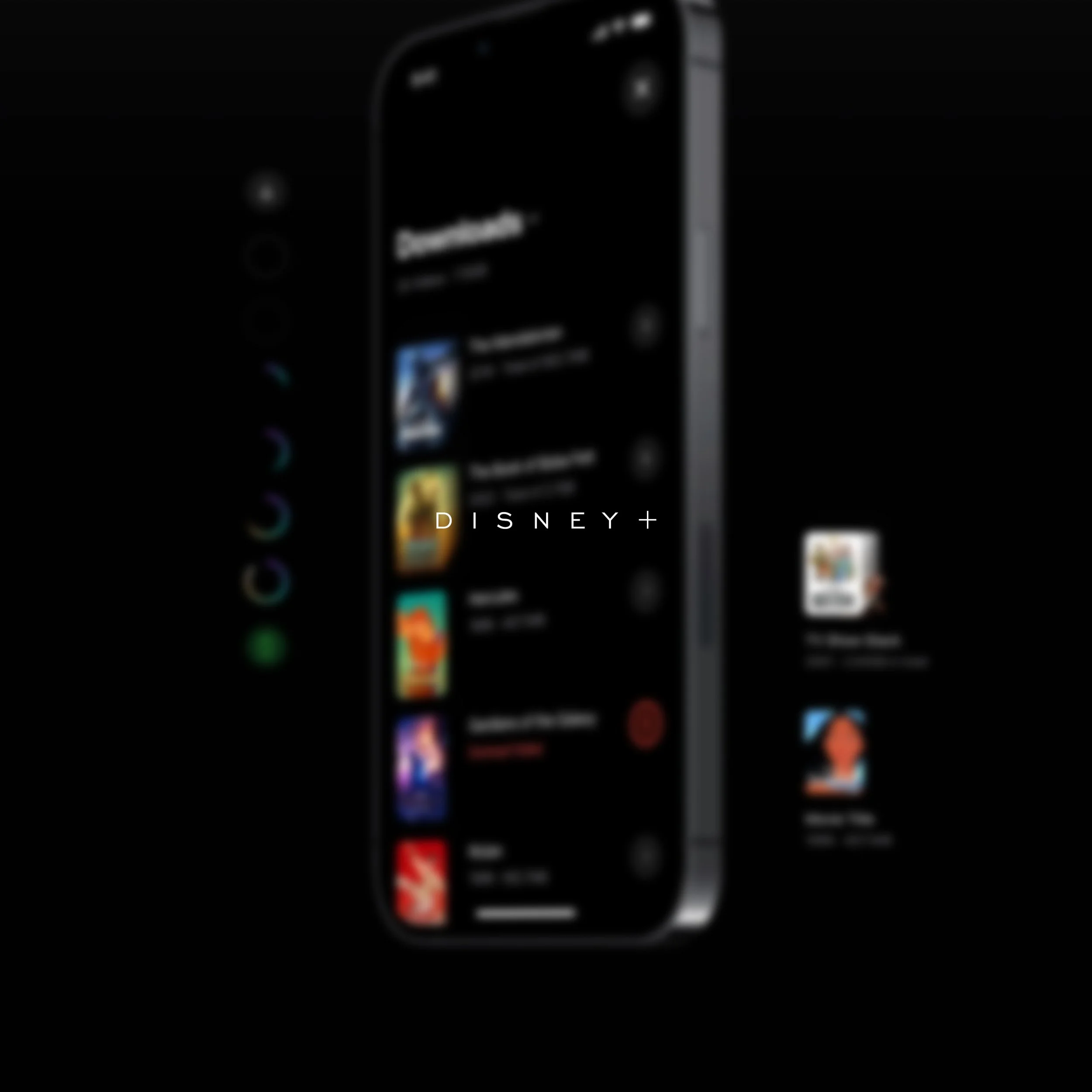 Disney+ - UI/UX, Redesign, Graphic Design, Mobile, Art Direction