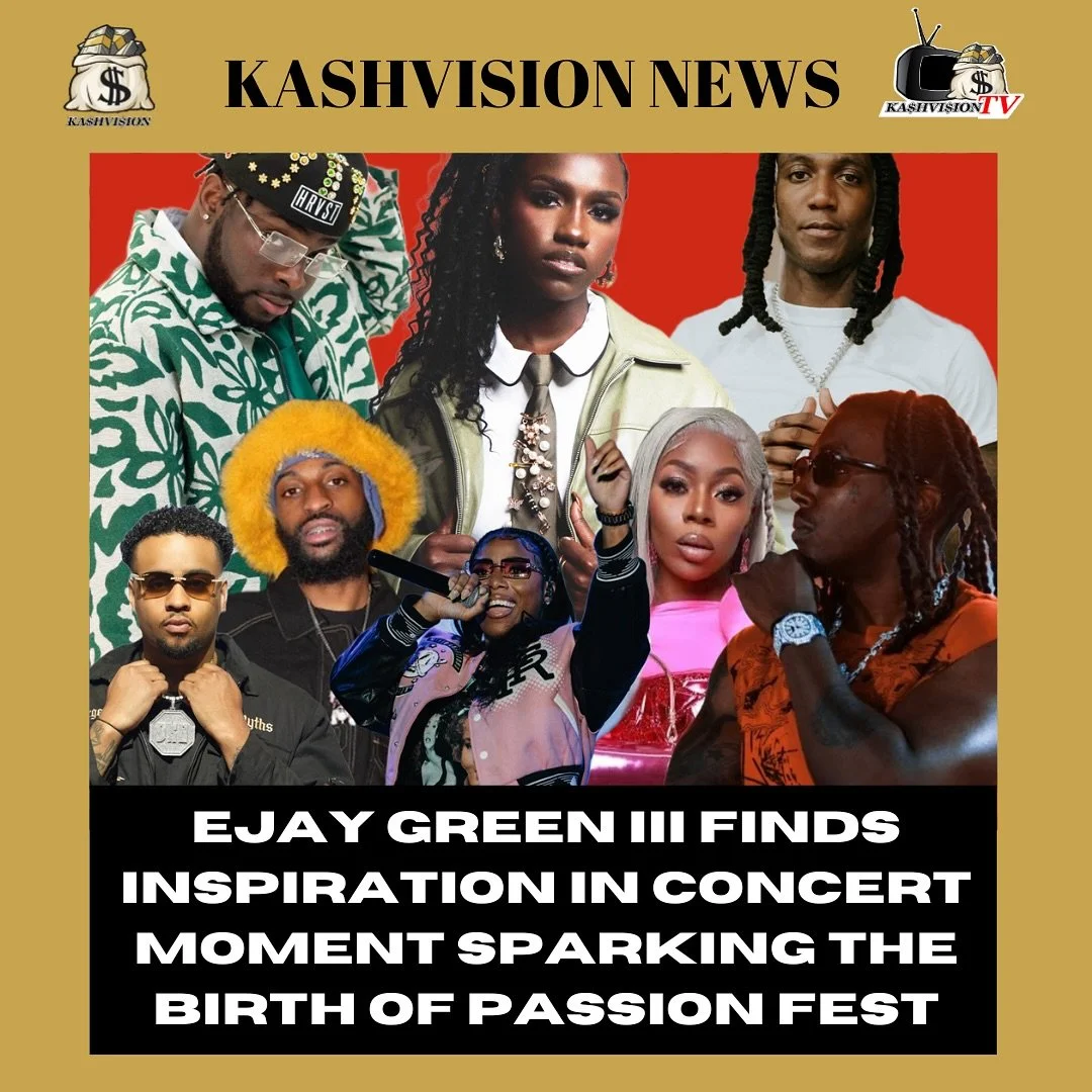 It all started with one moment 🔥🙌🏾 When EJay Green III heard Childlike CiCi say, “Stop procrastinating and act on what God has told you to do,” something shifted. That word sparked Passion Fest, a movement where faith, music, and cultu