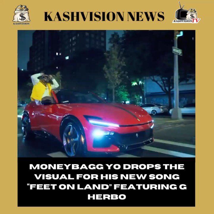 @moneybaggyo drops the visual for his new song “Feet on Land” featuring @nolimitherbo 💰🔥
*Follow us for new releases*
#Kashvision #KashvisionTv #KashvisionNews #MoneybaggYo #GHerbo #Rap #HipHop #Music #NewReleases #Explore #Explorepag