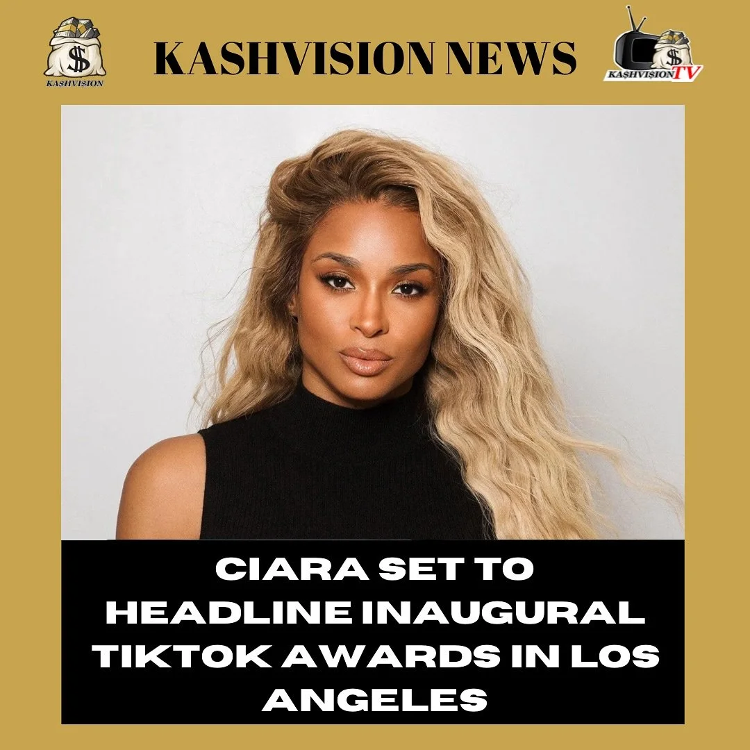 🎤✨ Ciara has been announced as the headline performer for the inaugural TikTok Awards in Los Angeles. The Grammy Award winning artist will take center stage for the platform&rsquo;s first ever awards show, celebrating creators who shape culture thro