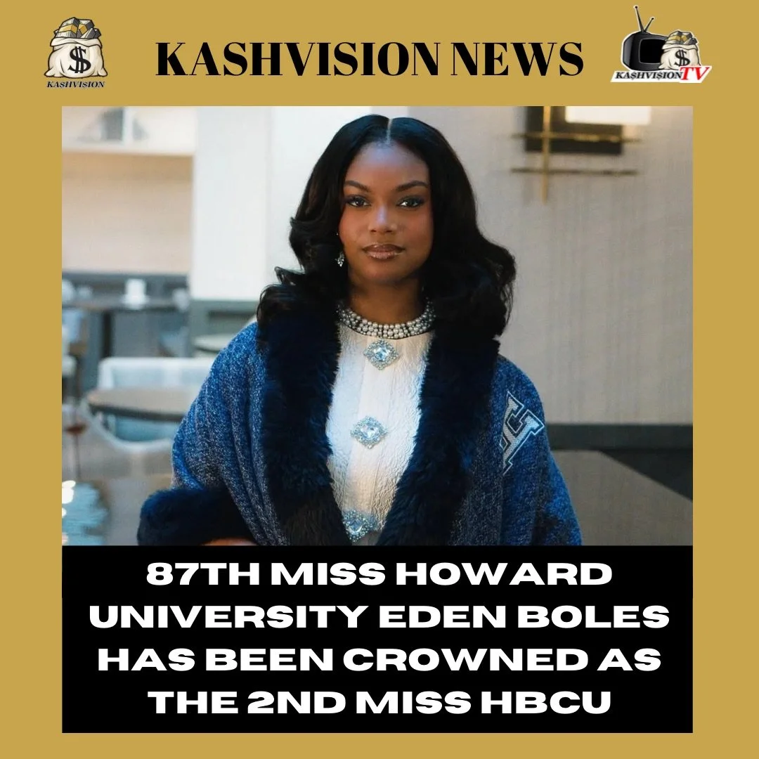 Congratulations to 87th Miss Howard University Eden Boles on being crowned 2nd Miss HBCU 👑✨

Representing Howard University with excellence grace and legacy 💙❤️

Follow us and Click the link in our bio for full article 💰🔗

#Kashvision #Kashvision