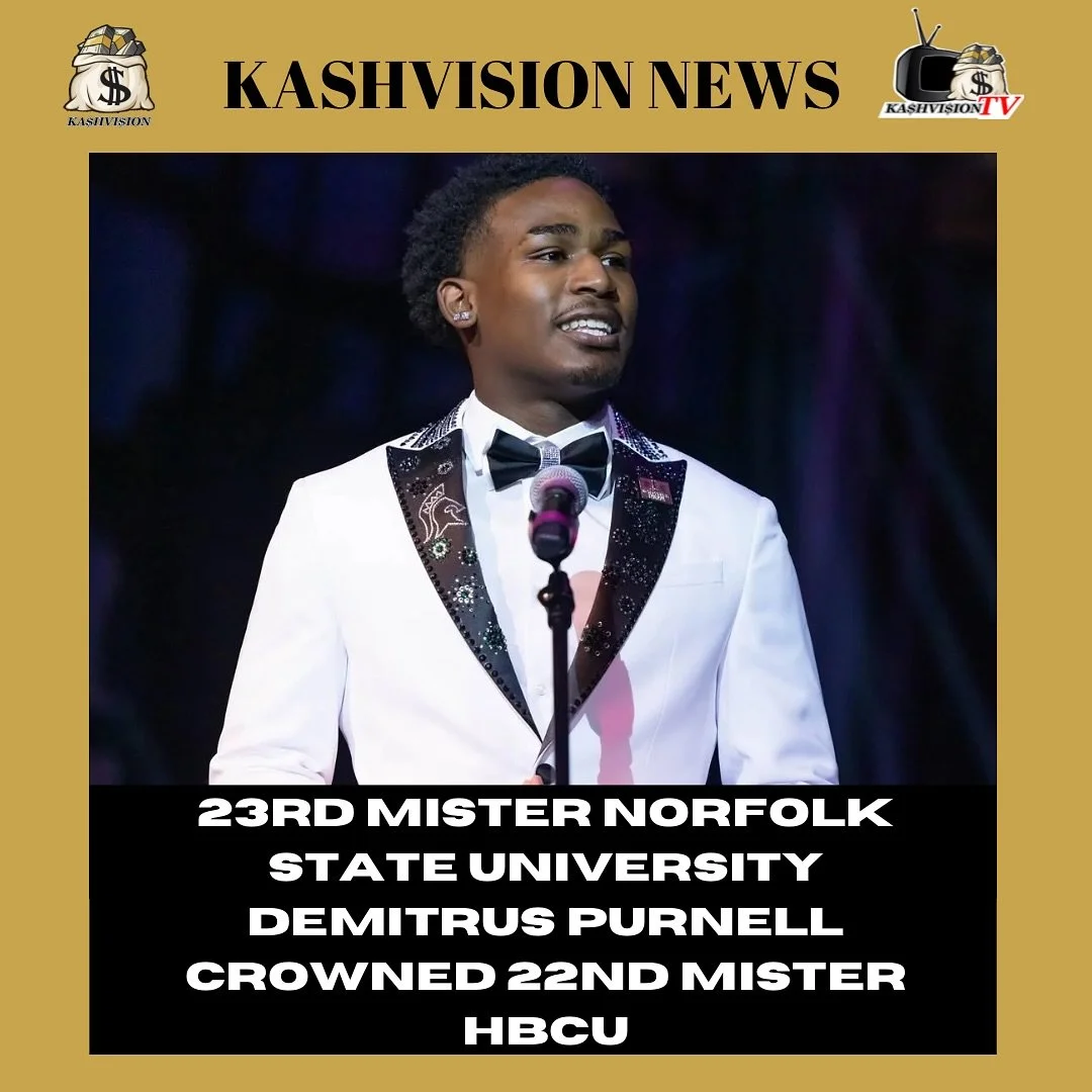 Congratulations to 23rd Mister Norfolk State University Demitrus Purnell on being crowned 22nd Mister HBCU 👑🔥

Representing Norfolk State University with pride excellence and Spartan energy 💛💚

Follow us and Click the link in our bio for full art