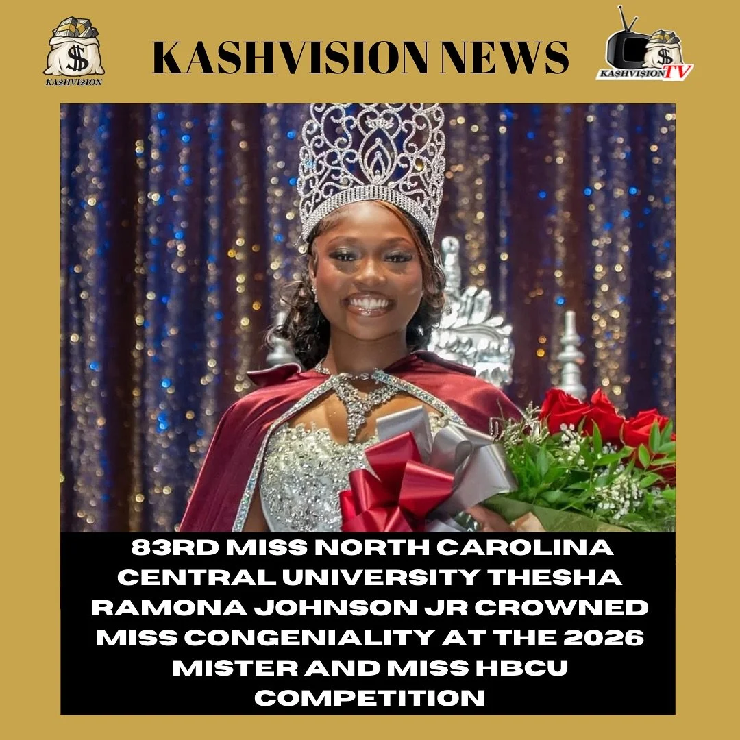 Congratulations to 83rd Miss North Carolina Central University Thesha Ramona Johnson Jr on being crowned Miss Congeniality at the 2026 Mister and Miss HBCU Competition 👑✨

A true representation of grace leadership and Eagle pride 🦅

Follow us and C