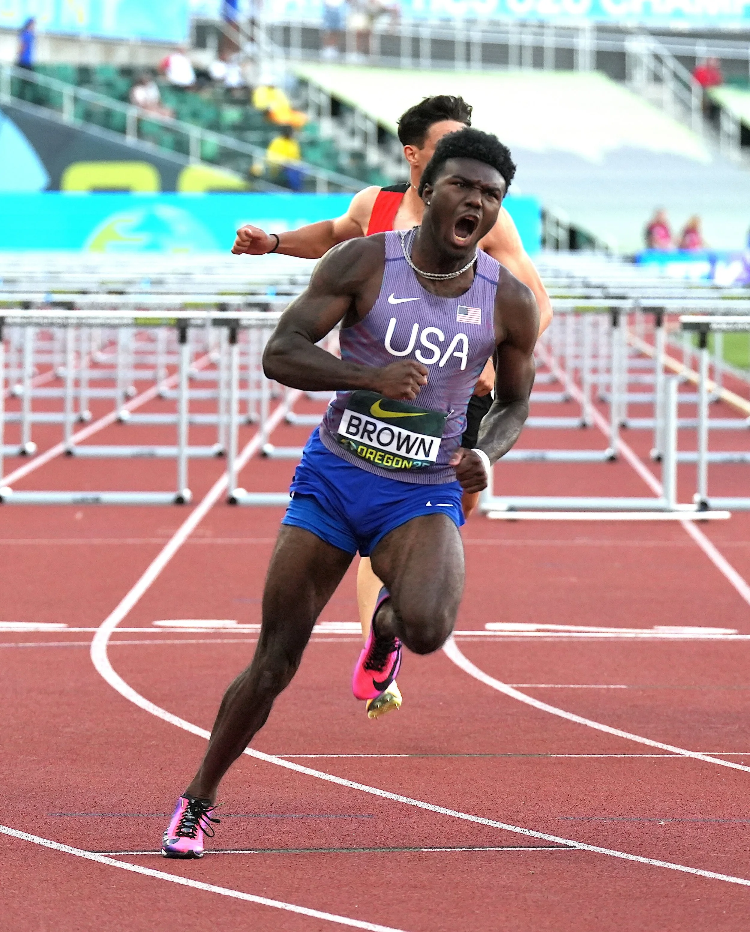 Greensboro Native Le’Ezra Brown Makes History With World-Class U20 Hurdles Performance