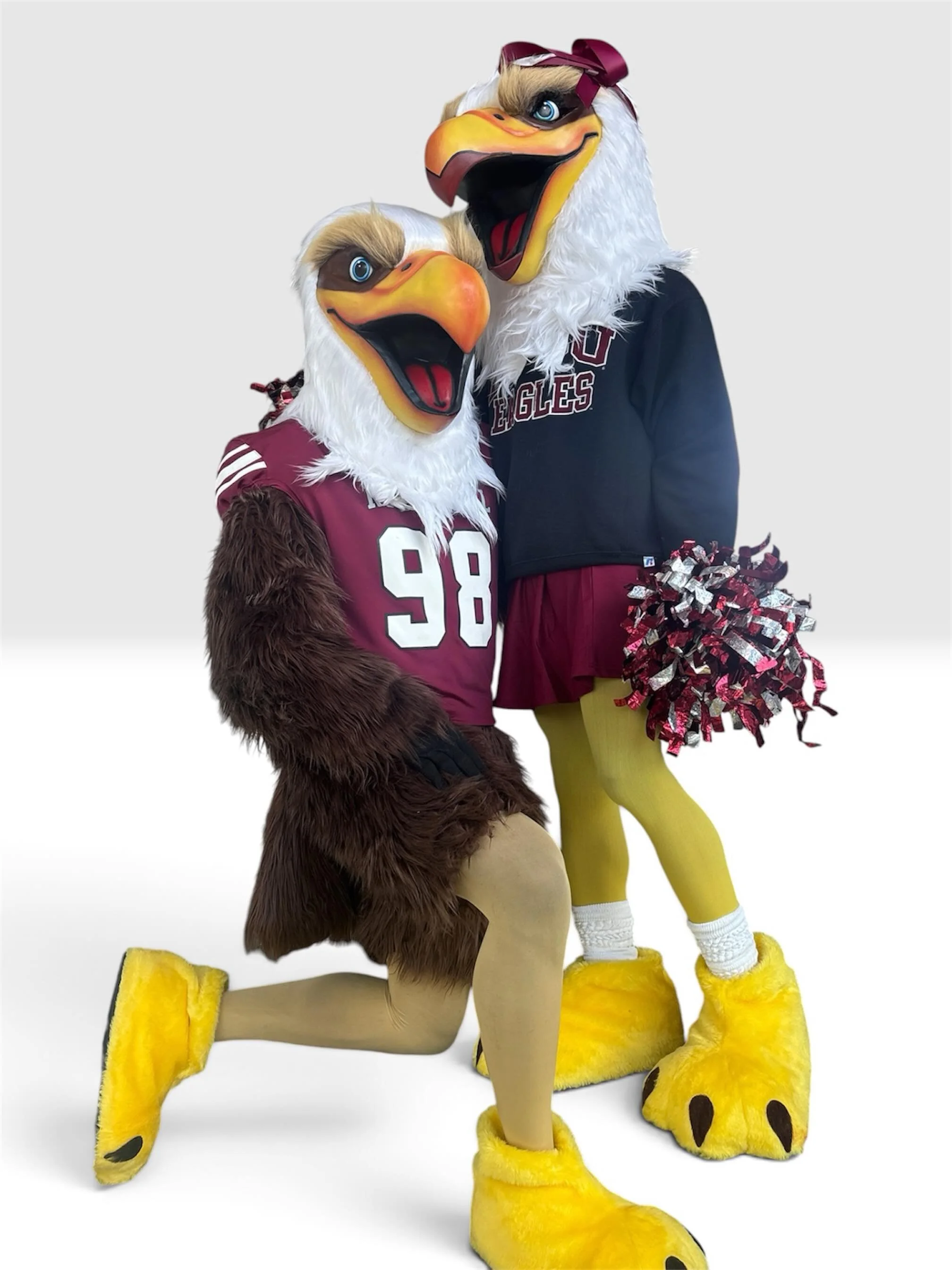 NCCU Introduces New Companion Mascot Alongside Eddie the Eagle