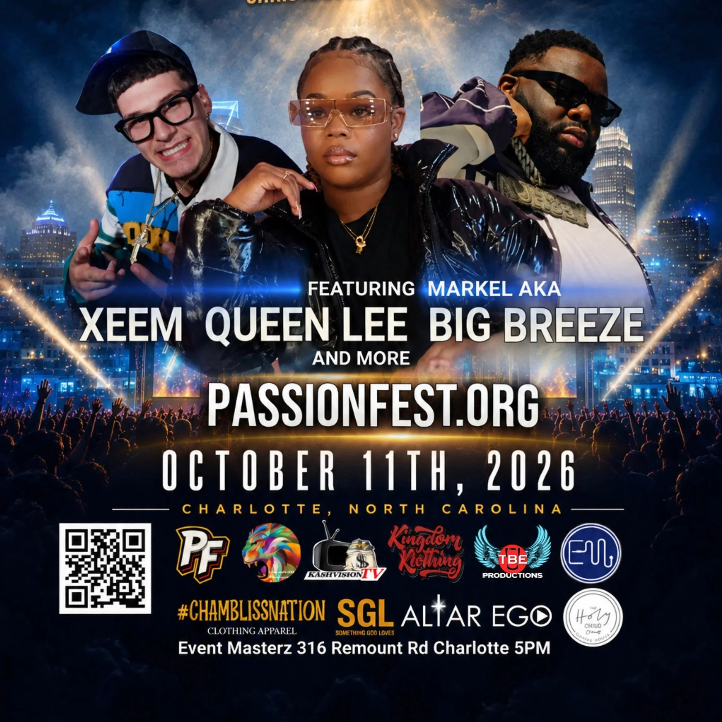 Passion Fest II Brings Christian Hip-Hop Festival to Charlotte on October 11