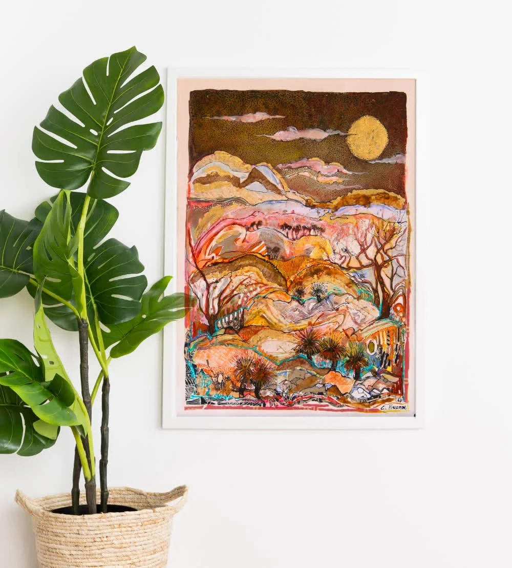 We offer a beautiful selection of one-of-a-kind mixed media artworks on paper &mdash; each piece layered with texture, colour, and feeling.

From bold brushwork to delicate linework, these originals explore a mix of materials and techniques that give