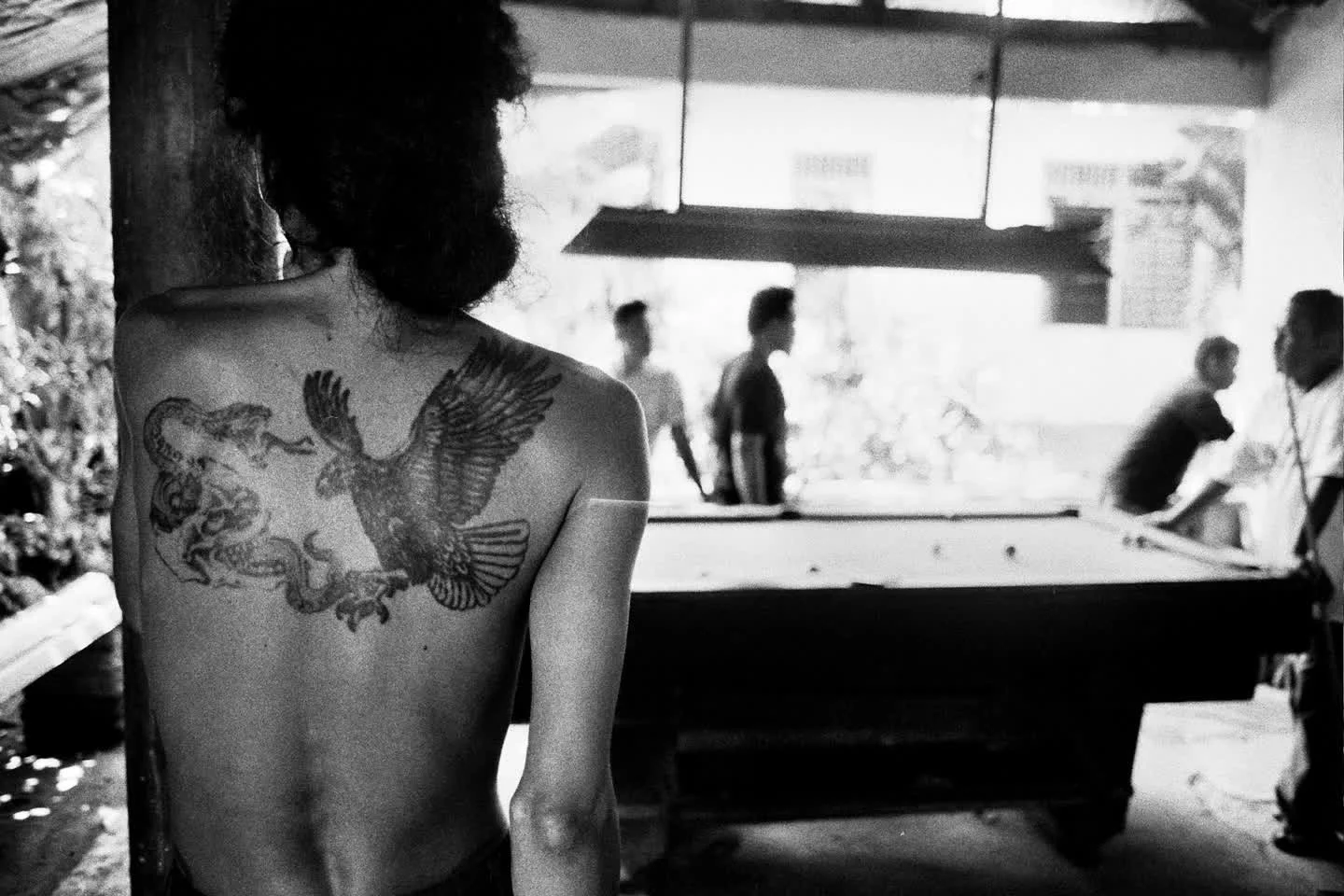 "Pot Black" &ndash; A moment in motion

A note from the photographer -

"I love to head out with my camera and a couple of rolls of TRI X 400 film to see if I can find something that inspires me to photograph. Walking the back streets 