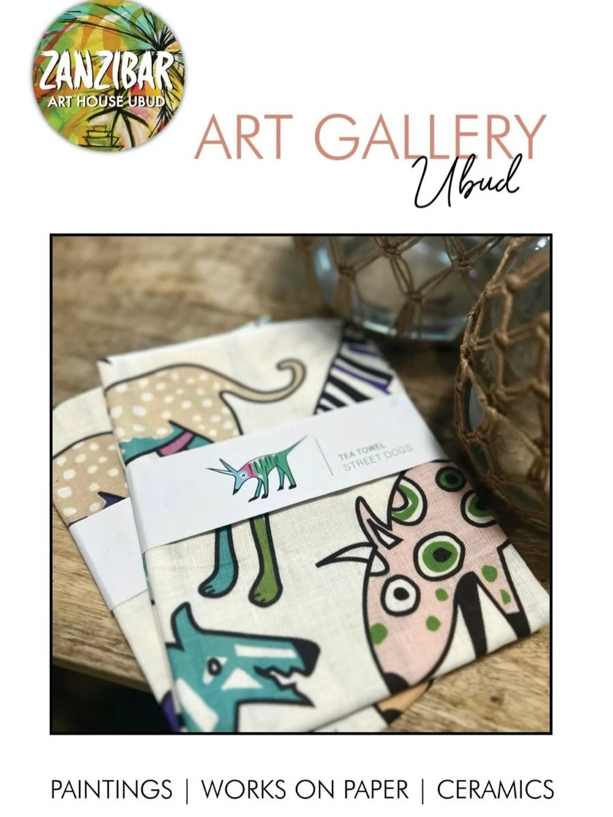 Obsessed with these 100% linen tea towels from Zanzibar Art House ✨
The Bali Street Dogs print is a personal favourite!

#homedecorbali #ubudartgallery #artisangiftshop #balistreetdogs