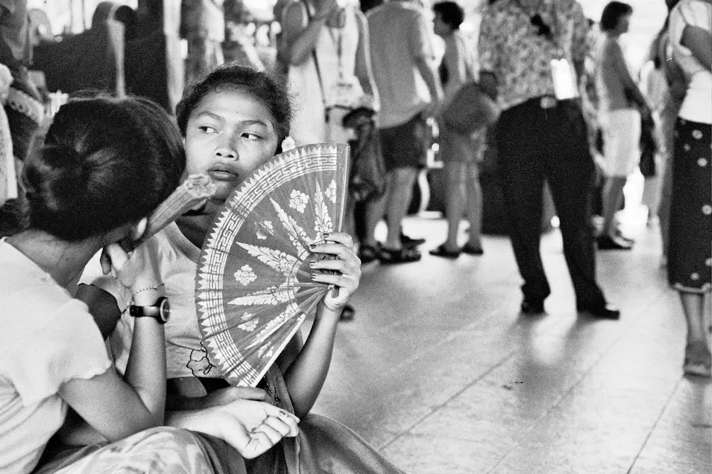 I love this image.

The simplicity.

The stillness.

Black and white photography lets the details speak louder.

Balinese Dance Series.