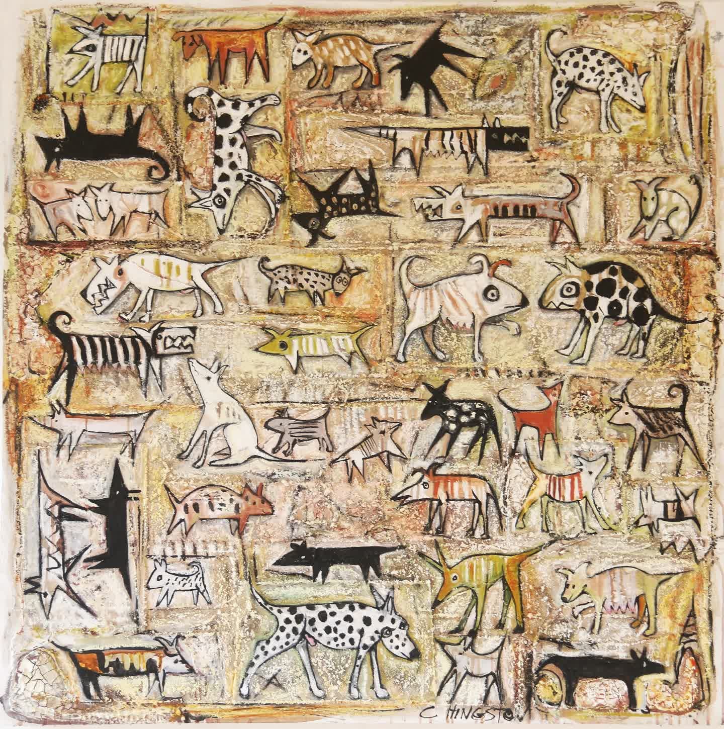 Some of our favourite muses? 

The Bali street dogs.

You'll spot them all through the gallery &mdash; captured in ceramics, splashed across paintings, printed onto linen tea towels, and reimagined in the most beautiful, character-filled ways.

They'