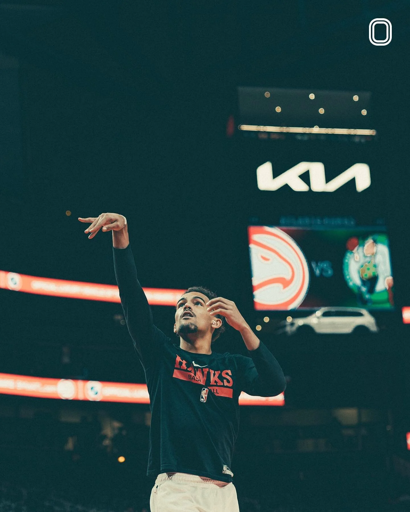 Really from the bottom so the trenches is where I feel safe at!

#playoff 
#hawks 
#nba 
#game6