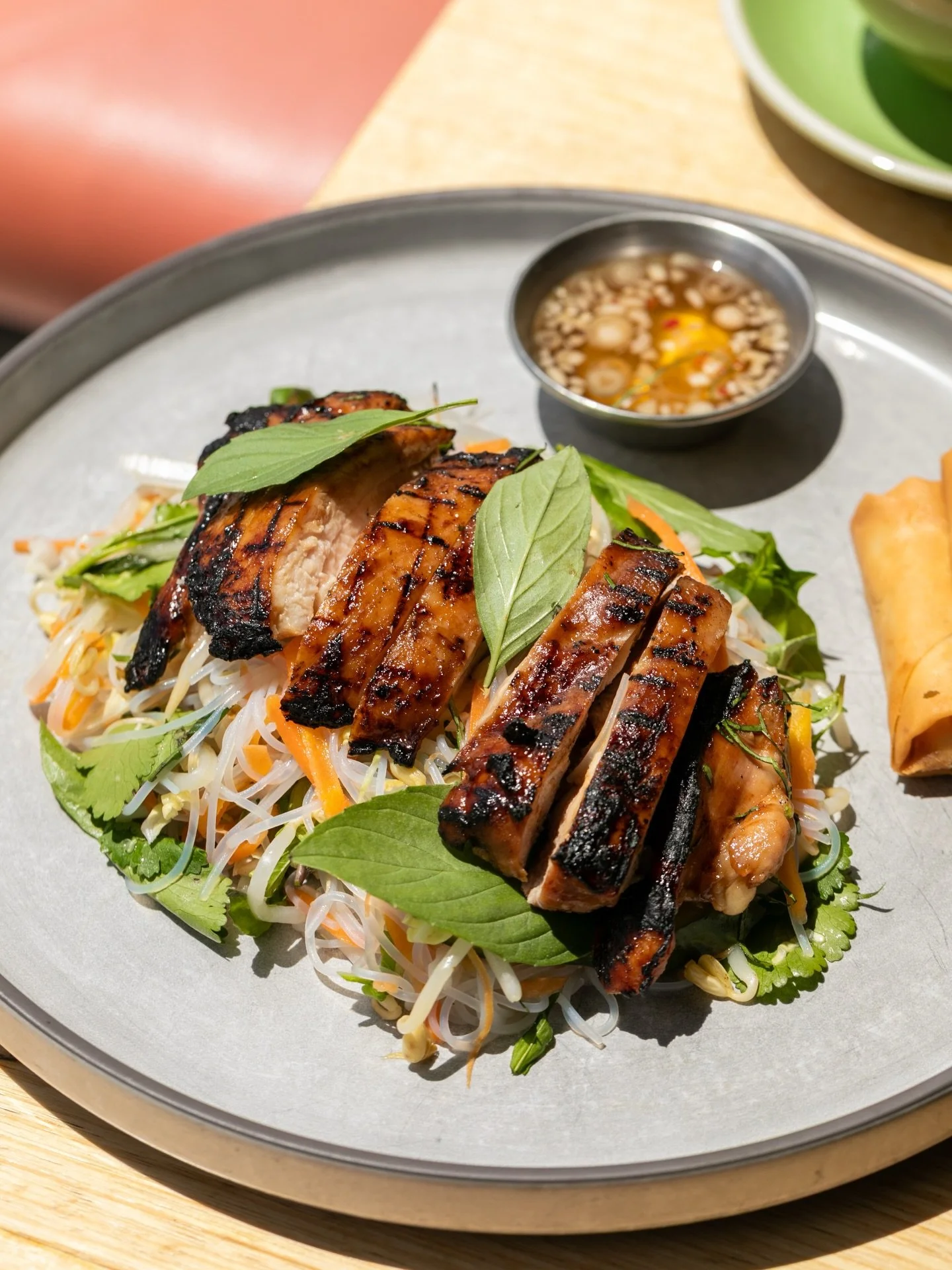 Inspired by our team&rsquo;s recent travels, the Chicken Vermicelli Salad is an exotic escape on a plate: 

🍗  Chargrilled Lemongrass Chicken
🍜  Soft, bouncy vermicelli noodles
🥒  Cucumber, bean sprouts &amp; pickled carrot 🥕
🍃  Wombok &amp; cor
