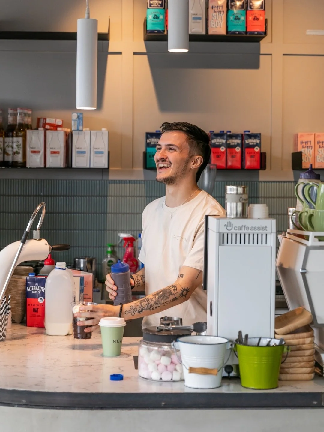 There&rsquo;s something about a Friday morning at Friction.

A friendly exchange and a freshly made cup marks the start of a good day ahead. That&rsquo;s the kind of rhythm we vibe with 💚

Swing by, say hello and leave with something in hand ☕️