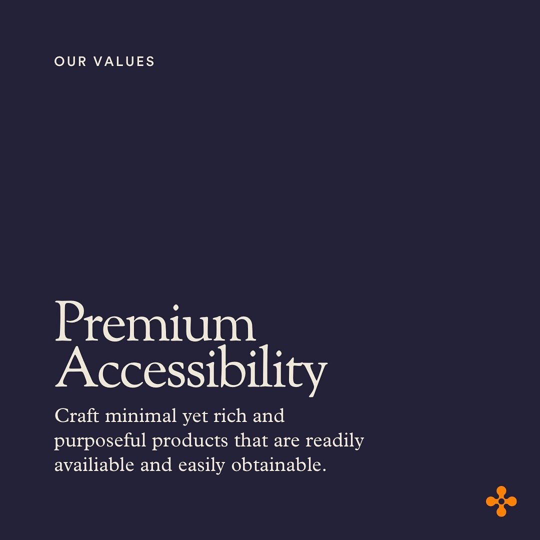 Value I

Premium Accessibility: create exquisite yet obtainable products and experiences that grants access and promotes equity.

#sanindou #brandvalues #africanbeauty #beautybrand #bodycare #skincare