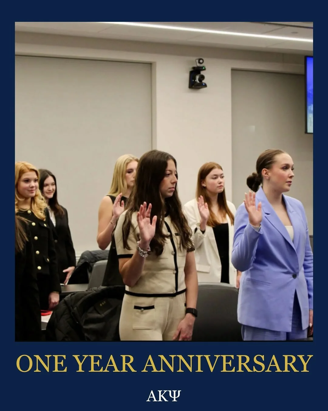 Today we proudly celebrate our chapter&rsquo;s one-year anniversary on campus! Over the past year, we&rsquo;ve built a strong foundation rooted in collaboration, leadership, and service. We are grateful for the members, leaders, and supporters who ha