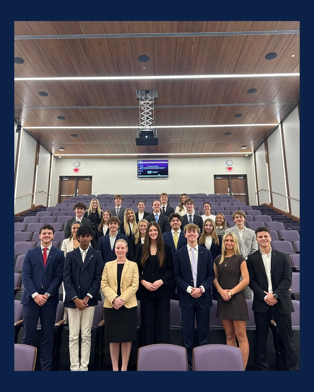 We are thrilled to announce the initiation of our Fall 2025 Pledge Class to the Phi Tau Chapter of Alpha Kappa Psi!! 🎉  Over the past several weeks, these newly initiated brothers have demonstrated outstanding dedication, teamwork, and passion for A