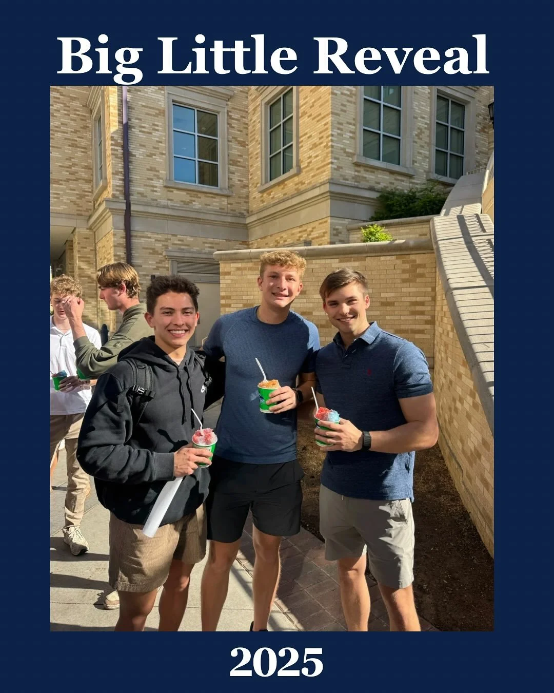 Big Little Reveal 2025!

We are excited to welcome our newest members of our Akpsi families! Congratulations to all of our new big/little pairings - here&rsquo;s to life long brotherhood and professional growth! 

#akpsi #brotherhood #biglittlereveal