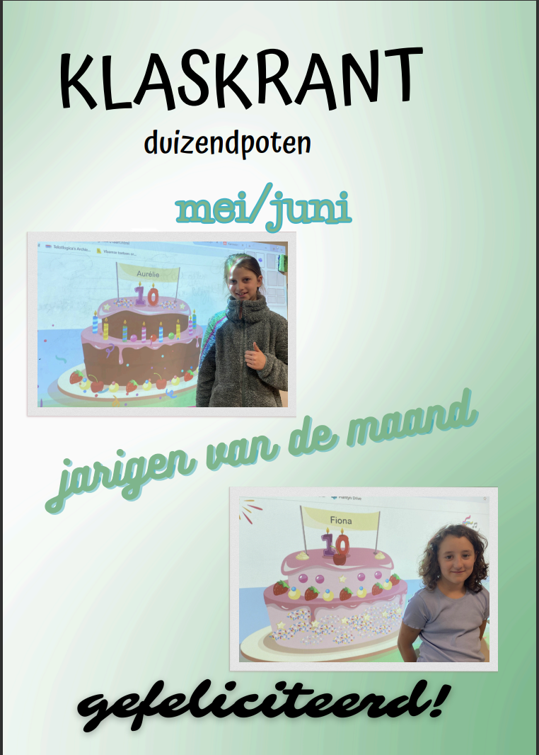 Duizendpoten Mei-Juni 2025