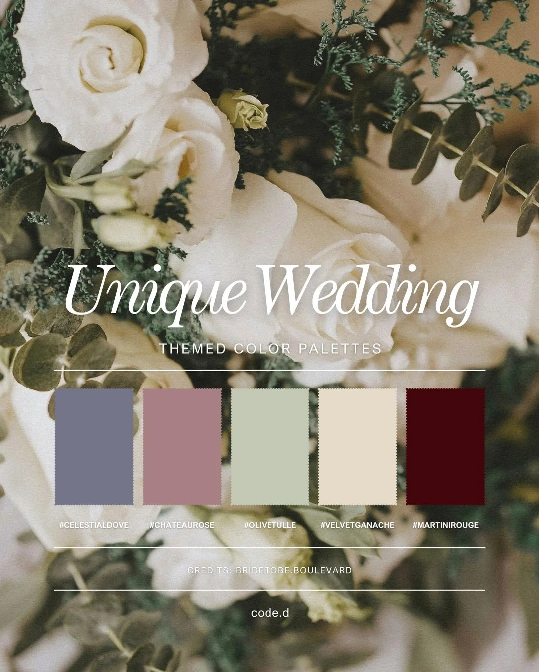 Wedding colour palettes don&rsquo;t usually catch our attention, but @bridetobe.boulevard is a great place to find beautiful, thoughtfully curated ones.

If you&rsquo;re planning your wedding (or collecting inspo), this one&rsquo;s worth a save ✨

Wh