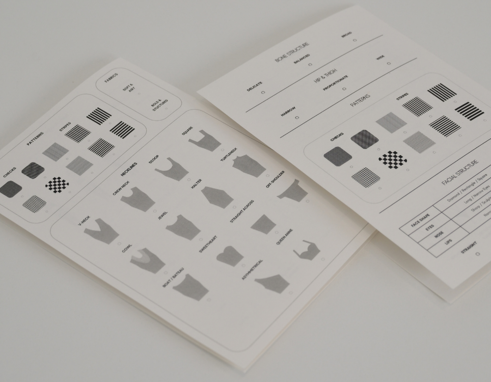 code.d body and fit analysis reference materials