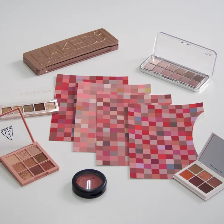Cosmetic Colour Palette