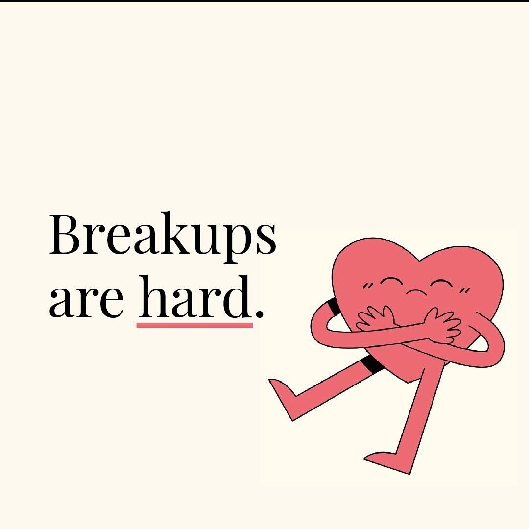 For anyone living through a break up right now, we hope you are okay and we hope you have the support you need.

Break ups are often rough. Friends and family can offer support and help you feel less alone, but sometimes it&rsquo;s not easy, maybe th