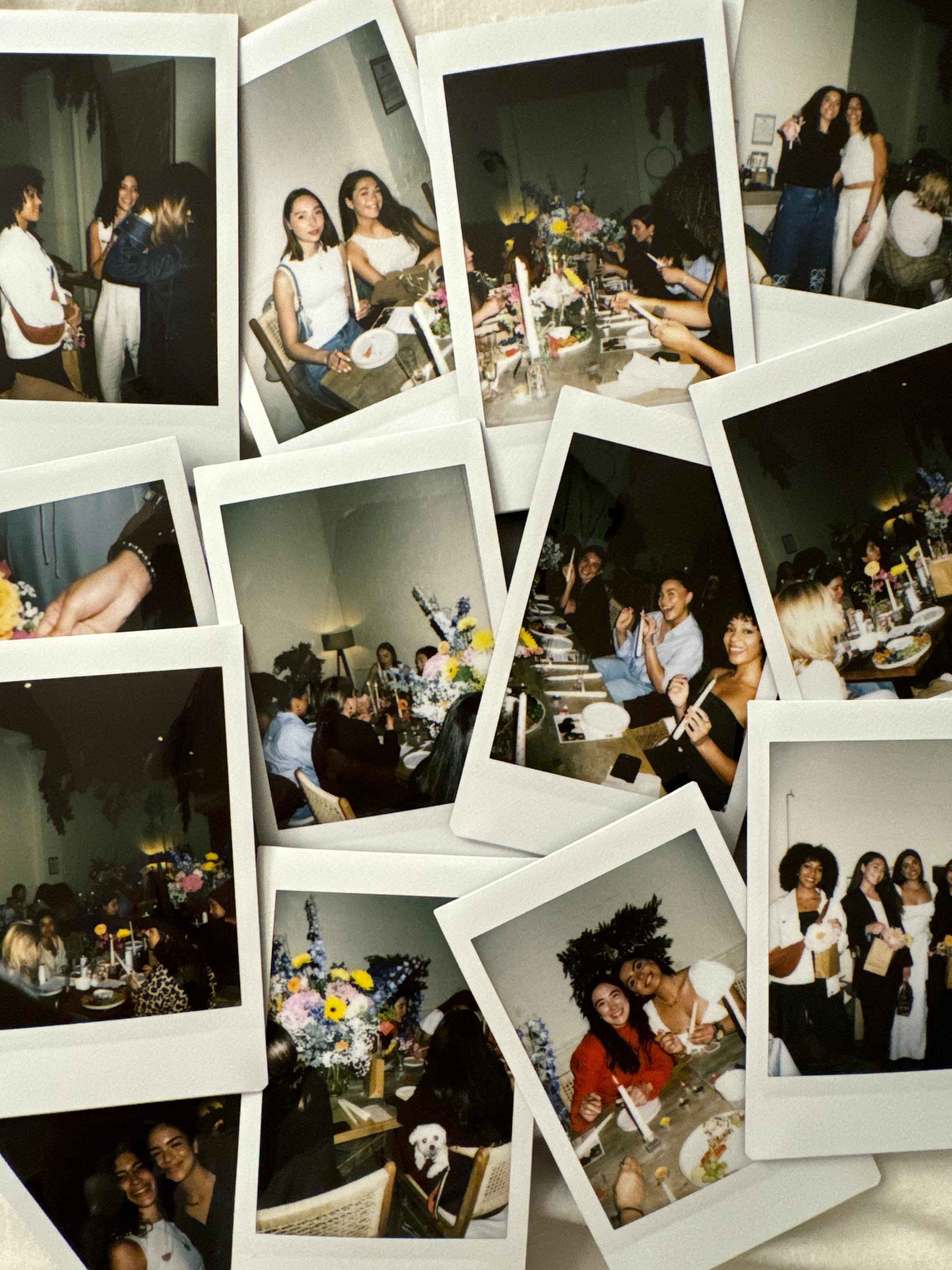 Women at networking event