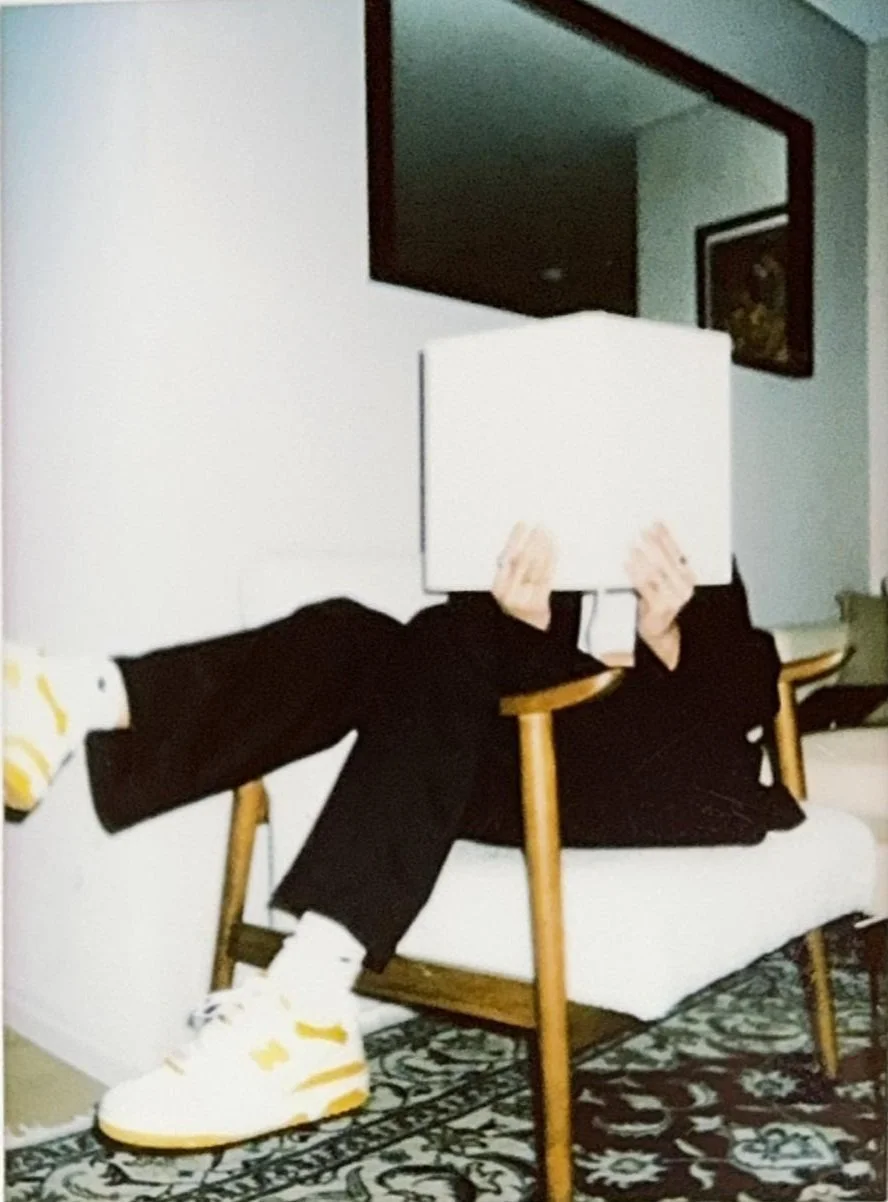 woman on chair reading