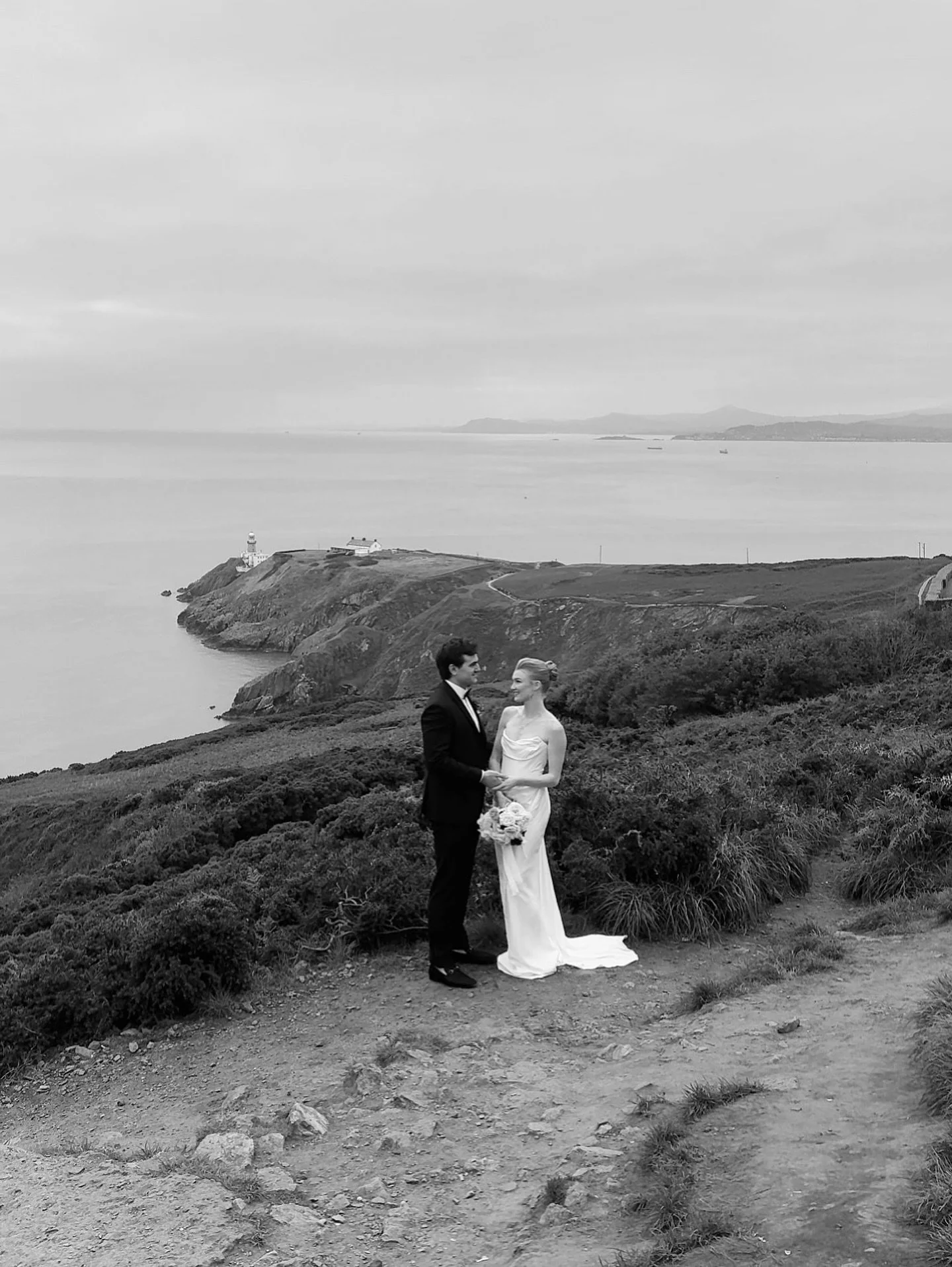 I&rsquo;ve been looking forward to this weekend for an entire year.
Olivia and Kevin &mdash; whom I first met in Vienna during their engagement session and immediately adored &mdash; brought me to Ireland to capture their dream wedding.
With Irish ro