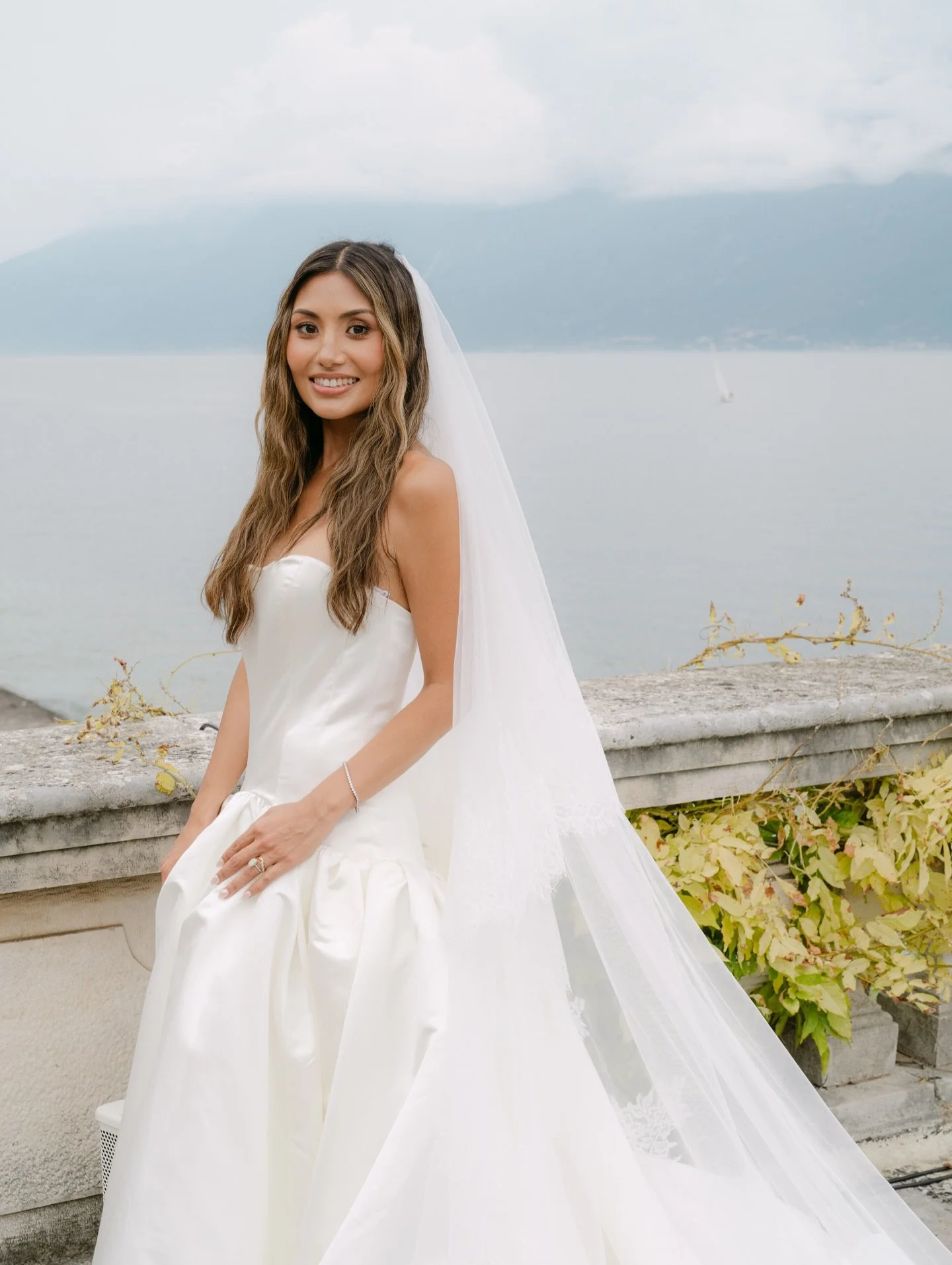 I thought the cloudy weather might take something away. But it didn&rsquo;t
If anything, it softened everything

Location @villabettoni Lake Garda
Planning @lake_garda_weddings_and_events 
Florals @fioriquotidiani 

#melanienedelko #lakegardawedding 