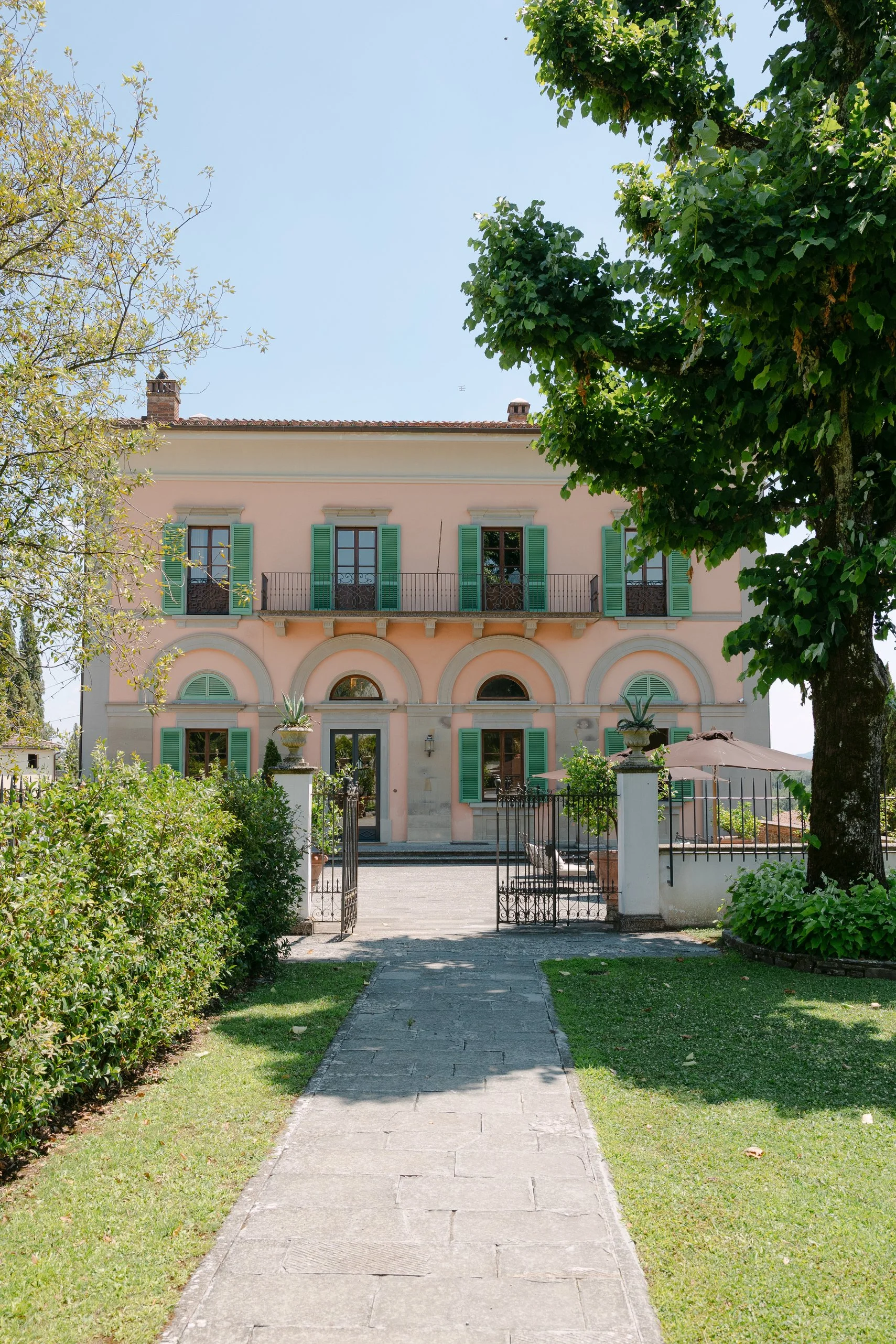 Historic villa at Il Borro in Tuscany