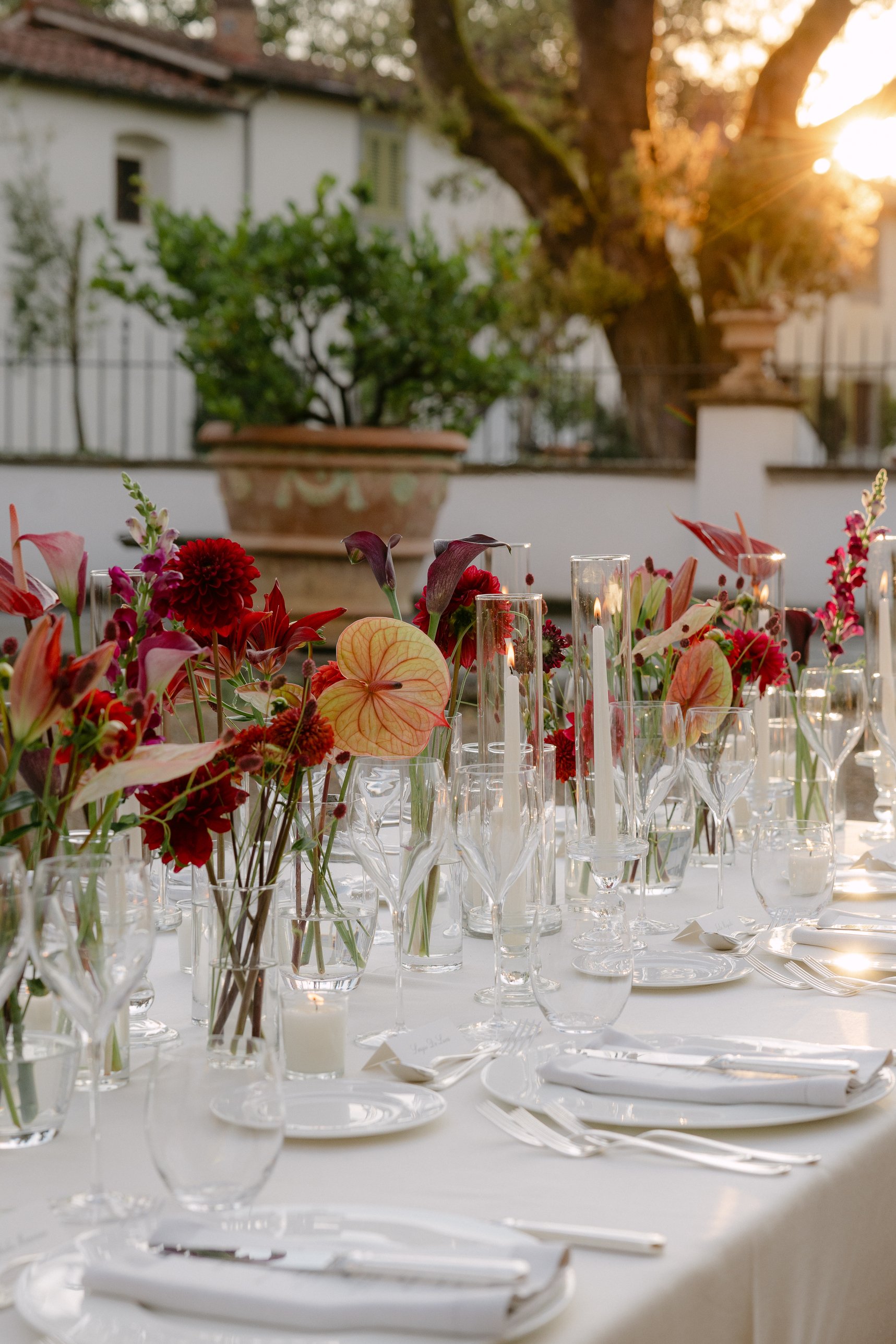 Luxury floral arrangements by La Rosa Canina Firenze