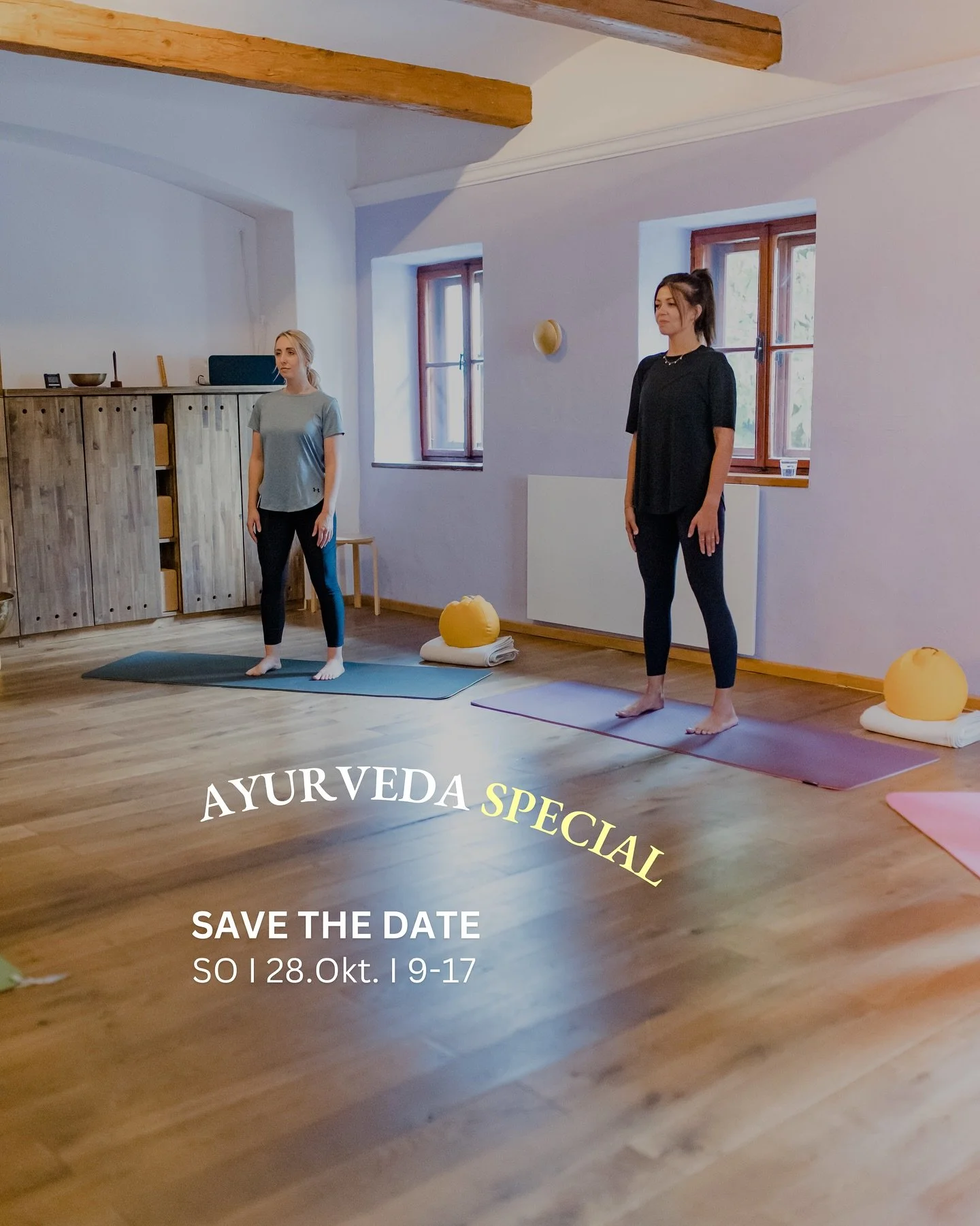 FULL DAY OF AYURVEDA 🍲

Vera f&uuml;hrt dich step-by-step in die Welt des Ayurveda ein und erkl&auml;rt dir, wie du dieses gewonnene Wissen in der Praxis umsetzen kannst. 

▫️▫️▫️
AYURVEDA DAY RETREAT
SO | 28. Okt. | 9.00-17.00 Uhr 
by @vera_yogini_