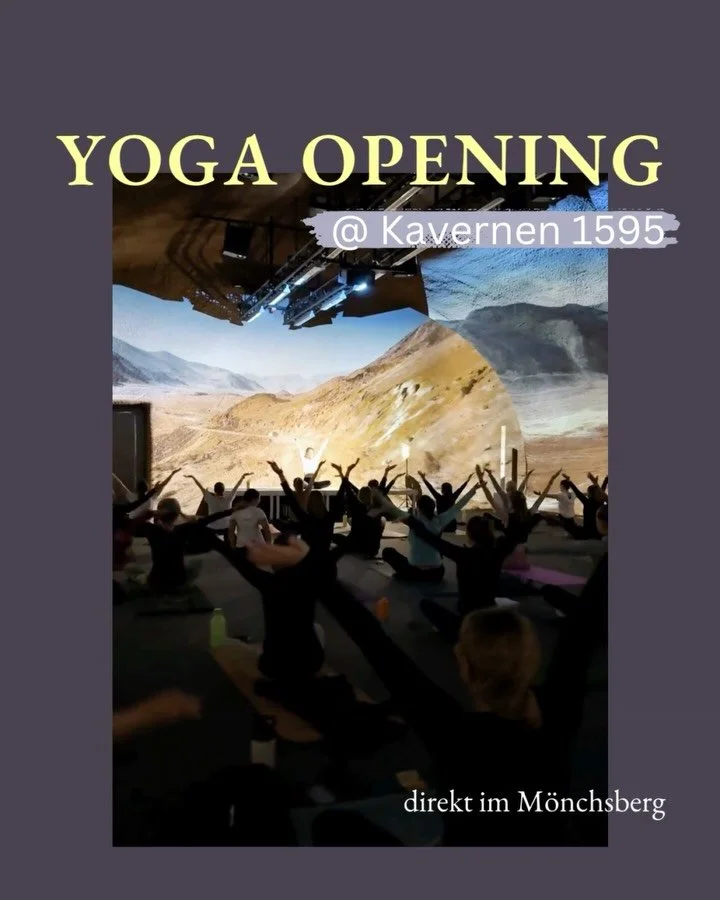 KAVERNEN SEASON in 3, 2, 1 😍 Es geht bald wieder los mit Yoga an einem Ort, an dem die Magie jedes Mal aufs Neue sp&uuml;rbar wird: in den @kavernen1595 mitten im M&ouml;nchsberg!

Dich erwarten diesen Herbst die unterschiedlichsten Movement Session