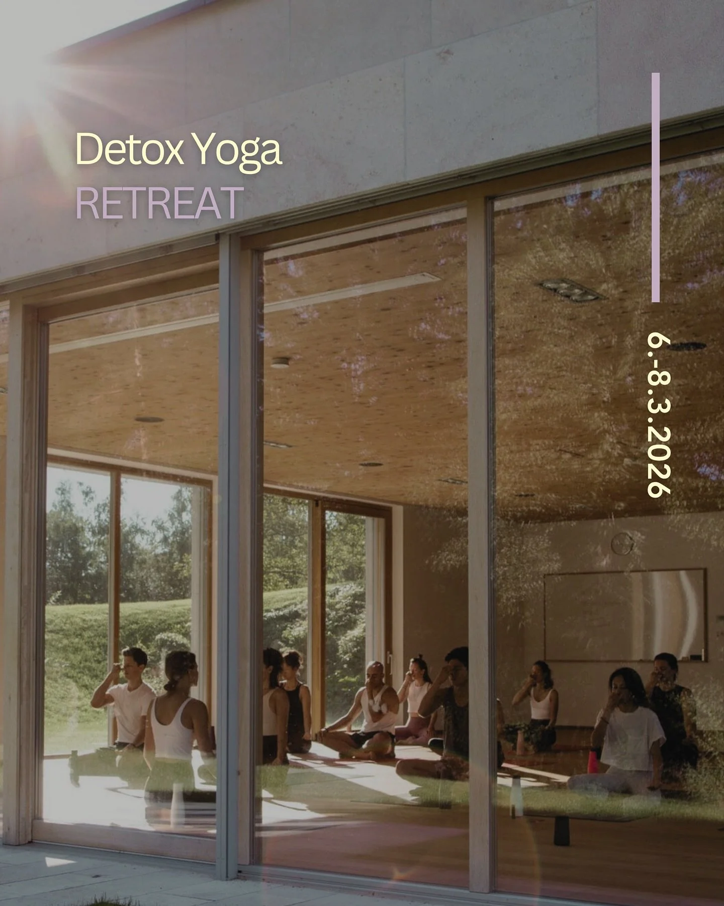 Lass Altes los &amp; sch&ouml;pfe neue Energie 🌱 Ein wohltuendes Yoga Detox Weekend mit @bettinawiesenegger am Kraftort @kranzbichlhof (30min von Salzburg)

🙏 6.-8. M&auml;rz 2026 🙏

Dieses Yoga-Retreat begleitet Dich mit Yoga, Meditation, Naturer