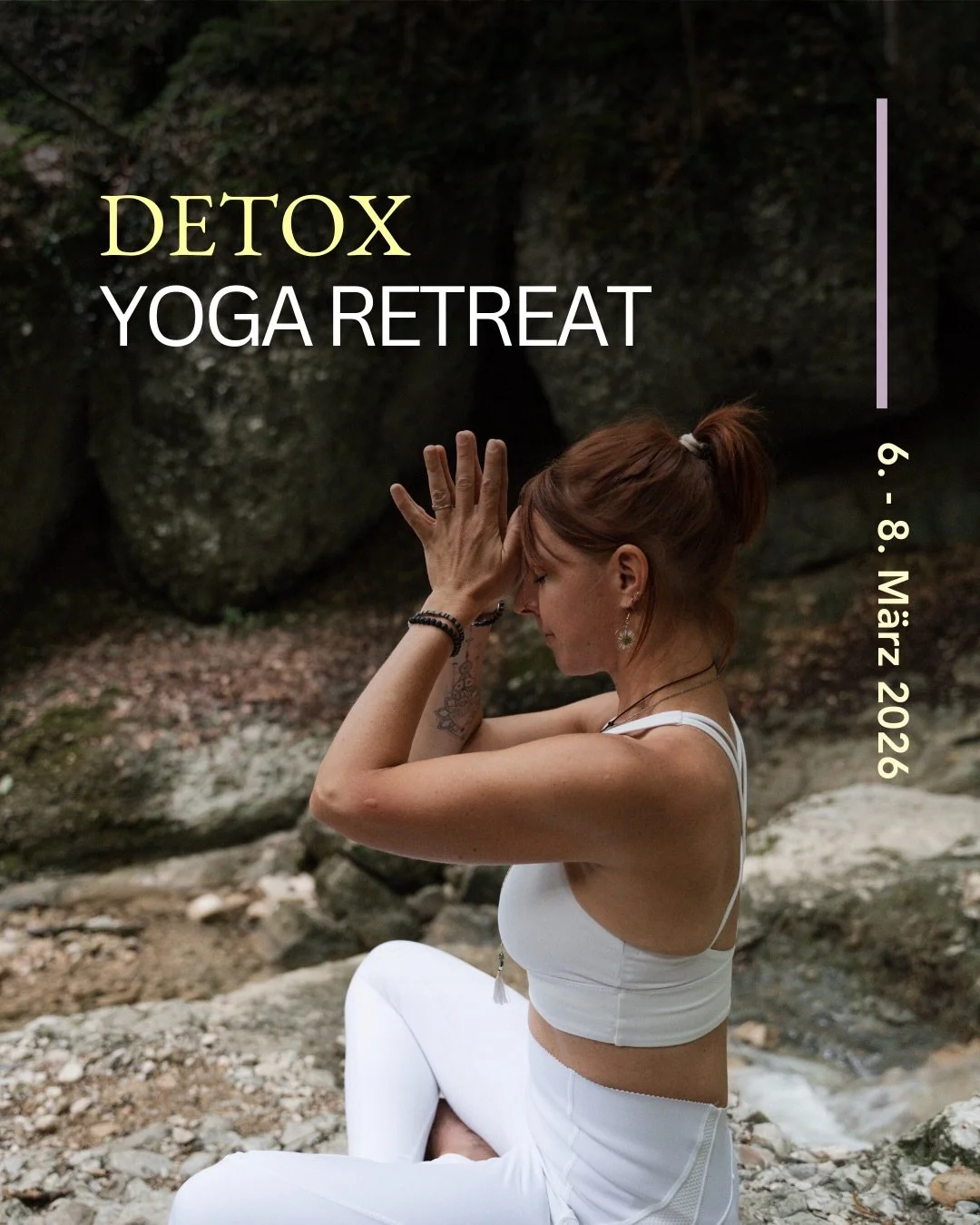 Spring is coming. (Auch, wenn&rsquo;s grad nicht so aussieht 🫢) Our Spring Retreat entered the chat. 🌿

Vom 6.&ndash;8. M&auml;rz 2026 nehmen wir Dich mit auf ein wohltuendes Yoga Detox Weekend am Kraftort @kranzbichlhof &ndash; nur 30 Minuten von 