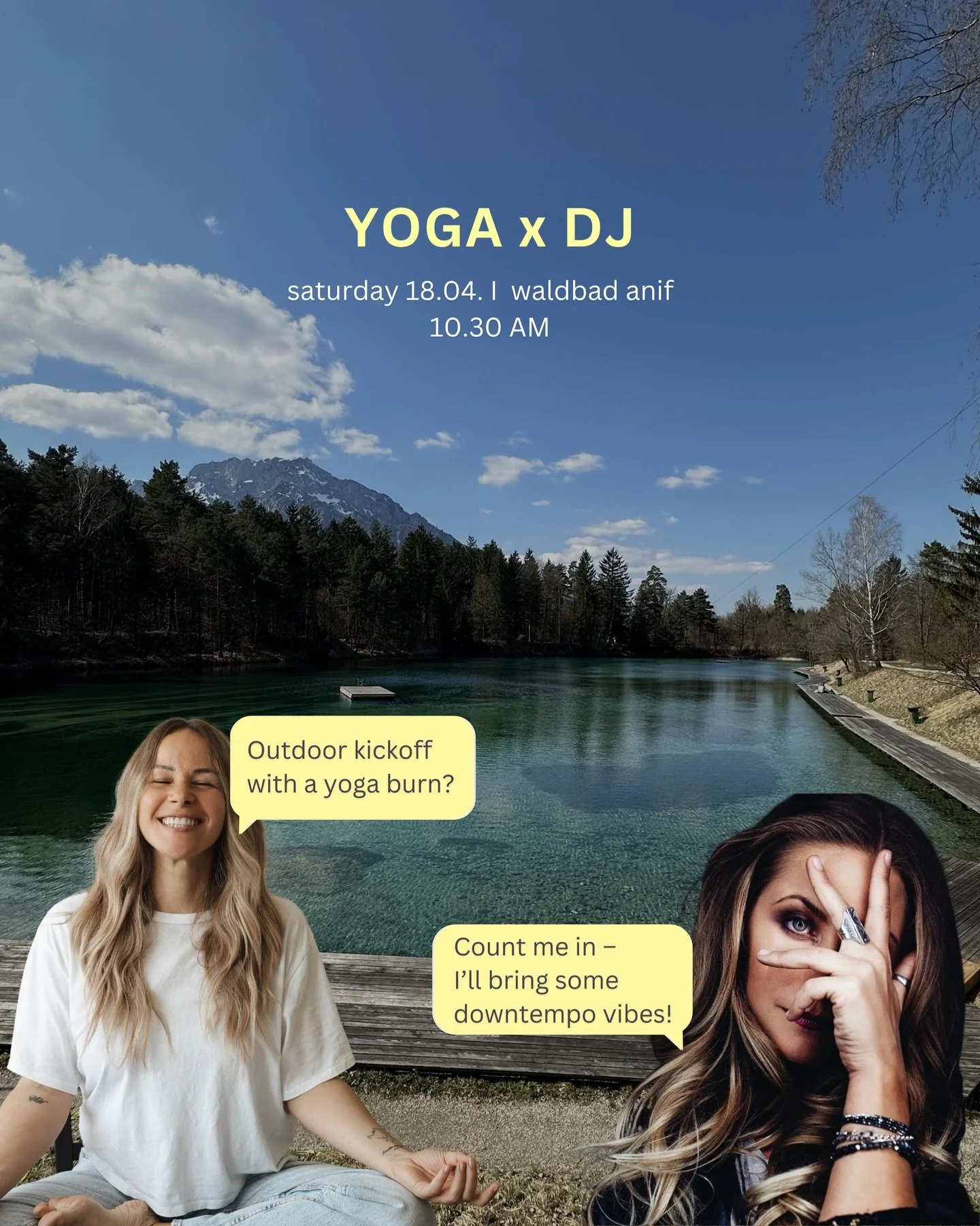 OUTDOOR KICKOFF 🔥 Yoga BURN trifft Downtempo Beats. Bei den Temperaturen k&ouml;nnen wir es kaum erwarten, wieder an der frischen Luft mit euch im downdog abzuh&auml;ngen. 

▫️▫️▫️
Samstag, 18.4.
ab 10:30
🧘&zwj;♀️ Yoga Burn @lumee.pilates 
🎧 DJ Li