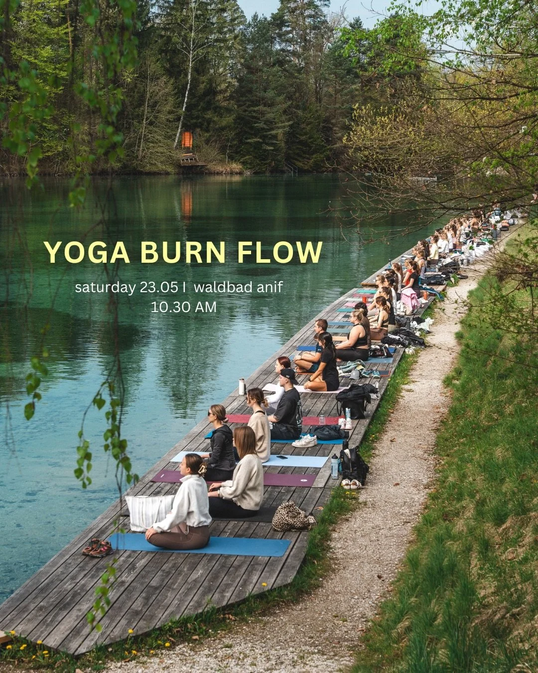 Summer in Salzburg, halleluja ☀️
Wir hatten das sch&ouml;nste Outdoor Opening und haben gleich einen neuen Yoga-Termin im @waldbad.anif f&uuml;r Euch parat 🤍

Schreibt uns &bdquo;Best vibes&ldquo; in die Kommentare und wir schicken Euch direkt den L