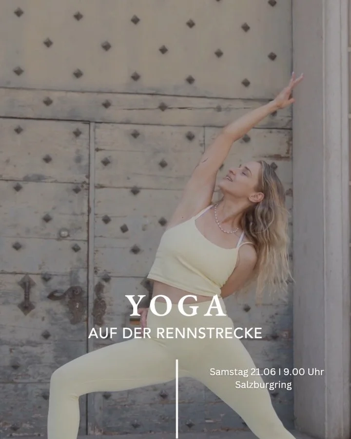 Casually adding a racetrack to our yoga locations 😍
Wir rollen im Juni unsere Matte direkt auf der Zielgeraden der Rennstrecke aus und flie&szlig;en hier durch einen Yoga Flow. ✨ Vibes 10/10

Schreib uns &bdquo;Salzburgring&ldquo; in die Kommentare 