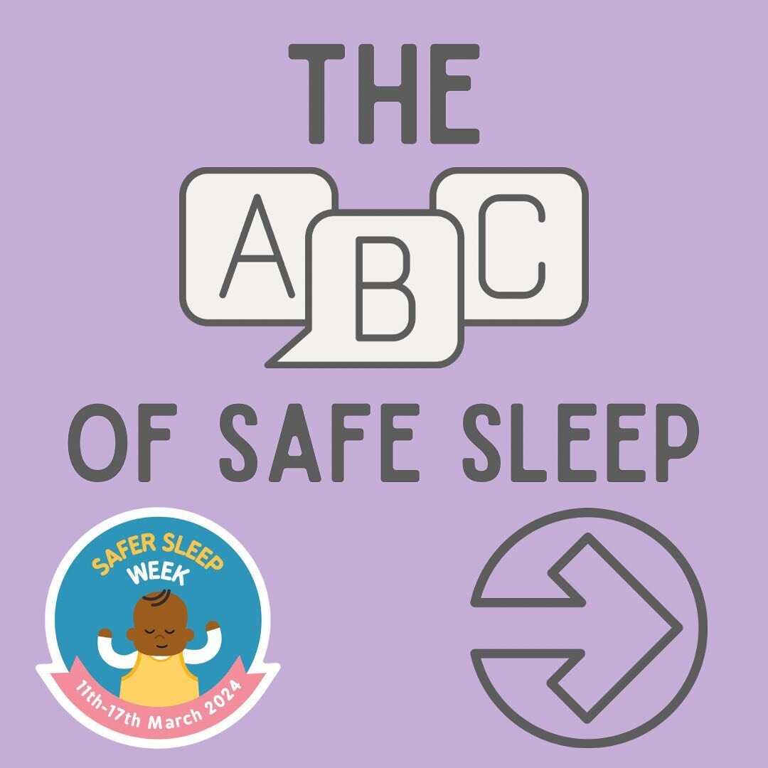 Following the &lsquo;ABCs&rsquo; for every sleep day and night will help to protect your baby from sudden infant death syndrome (SIDS) giving you the peace of mind always.🤍

The theme for this year&rsquo;s &lsquo;Safer Sleep Week&rsquo; campaign is 