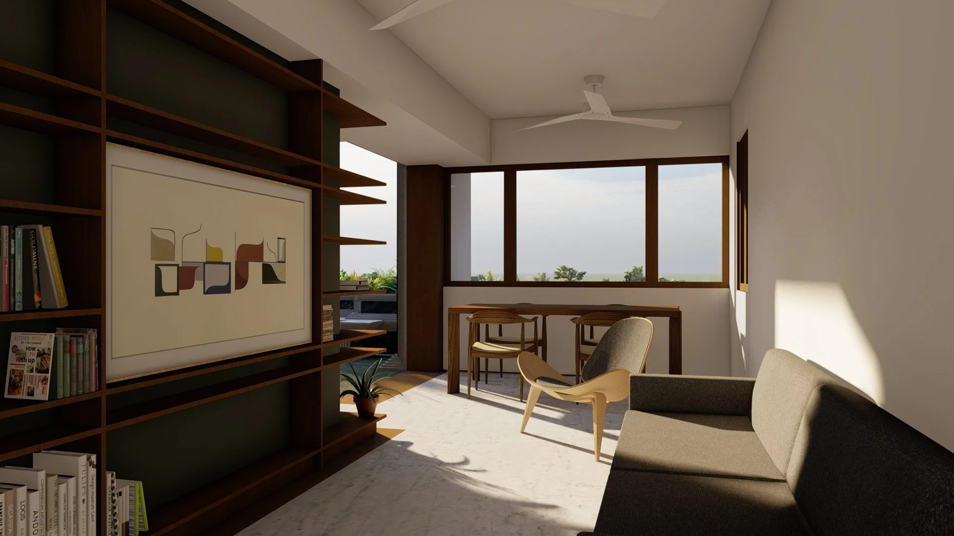 an apartment for engagement