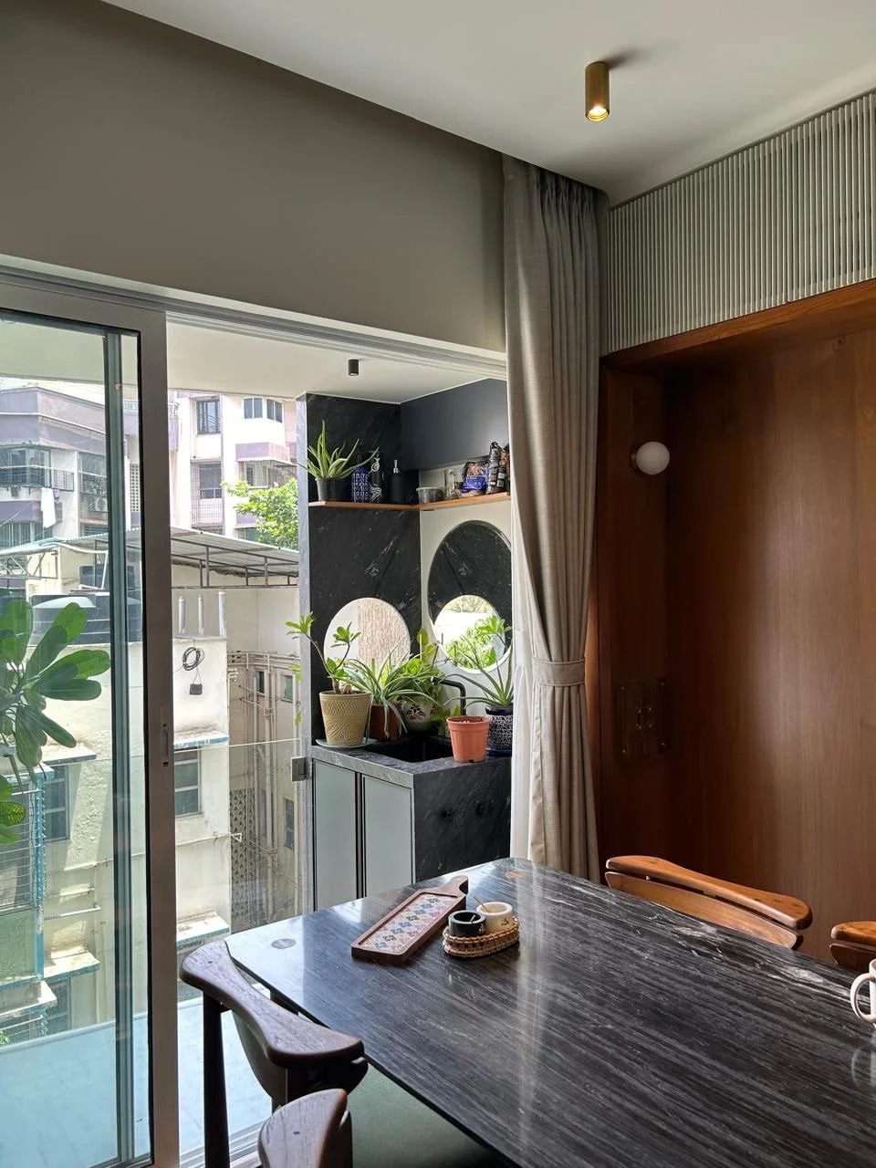 an apartment of vantages